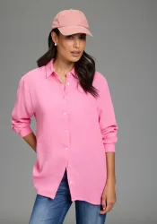 Laura Scott Longbluse in Musselin-Qualität