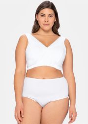 Sheego Bügelloser BH, in Bustier-Form, mit Spitzenborte