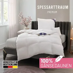 SPESSARTTRAUM Gänsedaunenbettdecke 