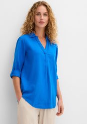 bonprix Leinen-Bluse, 3/4-Armblau 50Damen