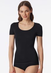 Schiesser - Personal Fit Shirt, für Damen, Schwarz, Größe XXL