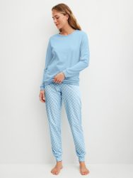 Calida - Pyjama, für Damen, Blau, Größe XS