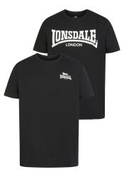 LONSDALE - t-shirt, für Damen, Schwarz, Größe XXL