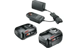 BOSCH Akku-Set 2 Akkus 2Ah + 4Ah, 18 V, inkl. Ladegerät