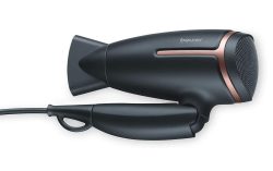 BEURER HC 17 - Klappbarer Kompakthaartrockner (Schwarz)