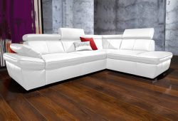 exxpo - sofa fashion Ecksofa, inklusive Kopfteil- und Armteilverstellung, wahlweise mit Bettfunktion und Bettkasten