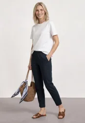 Slim Leg Chino mit Elastikbund