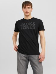 Jack & Jones - T-Shirt, für Herren, Black, Größe M