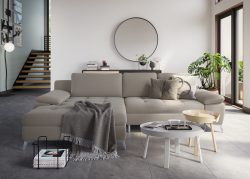 sit&more Ecksofa, mit Mega-Recamiere, wahlweise mit Bettfunktion und Bettkasten