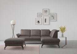 sit&more Ecksofa »Fashion«, wahlweise mit Kopfteilverstellung und Vorziehsitz, motorisch