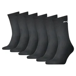 Puma - Sportsocken Crew, für Damen, Schwarz, Größe 39-42