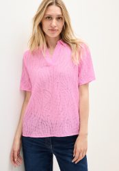 Cecil Hemdbluse mit leichtem Struktur Muster