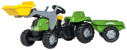 rolly®toys rollykid-X mit Lader und Anhänger