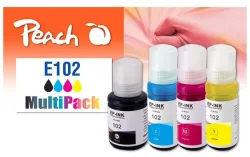 Peach - Tinte Canon CISS 102 Multi Pack C, M, Y, BK, One Size