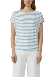 S. Oliver Red Label - T-Shirt, für Damen, Blau, Größe 42/34