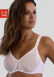 Nuance by Lascana Minimizer-BH mit Bügel & breiten, gefütterten Trägern – ideal für grosse Grössen