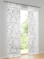 heine home Schiebegardine Klettschiene 1 Stk. tlg.