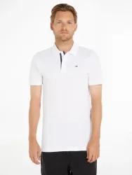 Tommy Jeans - Poloshirt, kurzarm, für Herren, Weiss, Größe S