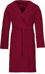 VOSSEN - Texas Bademantel, für Damen, Bordeaux, Größe M