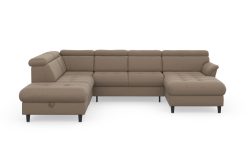 sit&more Wohnlandschaft, inklusive Kopfteilverstellung, wahlweise mit Bettfunktion und Bettkasten