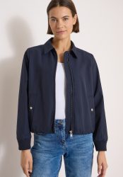 Cecil Jackenblazer Blouson mit Hemdblusenkragen