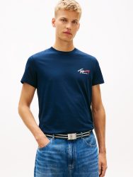 Tommy Jeans - T-Shirt, für Herren, Marine, Größe L