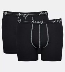 Sloggi - Boxershort  Figurbetont-Start Short C2P box, für Damen, Schwarz, Größe M
