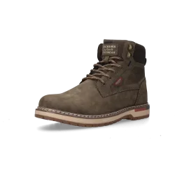Dockers by Gerli Schnürboots Schnürstiefelette, Workerboots mit Reissverschluss