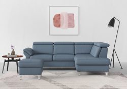 sit&more Ecksofa, inklusive Kopfteilverstellung und Federkern
