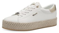 Tamaris Plateausneaker, Freizeitschuh, Halbschuh, Schnürschuh mit Textilkordel am Plateau