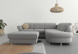 sit&more Ecksofa, wahlweise mit Bettfunktion, Bettkasten und Kopf- und Armteilverstellung