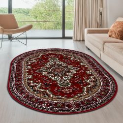 DELAVITA Teppich »Oriental«, oval, 7 mm Höhe, Orient-Optik, Wohnzimmer