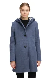 Gil Bret Wolljacke mit Kapuze mit Kapuze