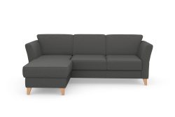 sit&more Ecksofa »Visby«, Wahlweise mit Bettfunktion und Bettkasten, frei im Raum stellbar, mit Federkern, auch erhältlich in dem besonders leicht mit Wasser zu reinigendem 