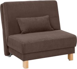 Home affaire Schlafsofa »Luisant«, vom Sofa zum Bett mit einem Handgriff, in 4 Breiten, Inkl. Nierenkissen