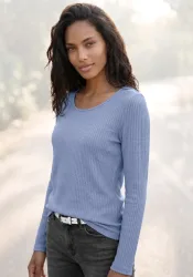 LASCANA Langarmshirt 