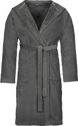 VOSSEN - Texas Bademantel, für Damen, Spacegrau, Größe M