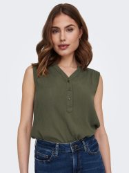 Only - Bluse, für Damen, Grün Größe 36