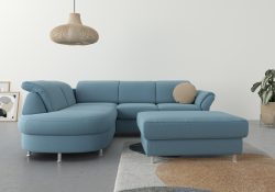 sit&more Ecksofa, wahlweise mit Bettfunktion, Bettkasten und Kopf- und Armteilverstellung