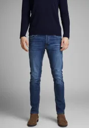 Jack & Jones - Jeans, Slim Fit, für Herren, Blau Denim, Größe W31/L30