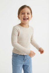 KIDS ONLY - T-Shirt, 122-128, Beige