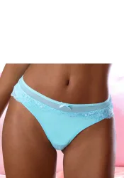 LASCANA Panty aus feiner Spitze und Soft-Mesh, sexy Dessous