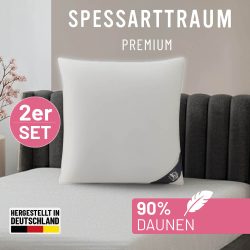 SPESSARTTRAUM Gänsedaunenkopfkissen 