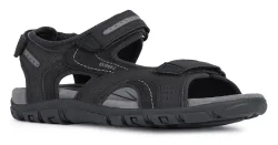 Geox - Sandalen U8224D 050AU, für Herren, Schwarz, Größe 43
