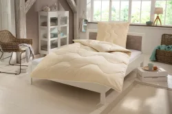 GOODproduct Naturfaserbettdecke + Kopfkissen 