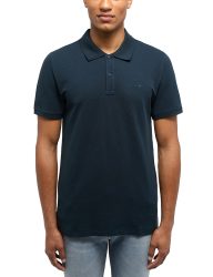 Mustang - Poloshirt  Bequem sitzend-Style Palco, für Herren, Nachtblau, Größe M