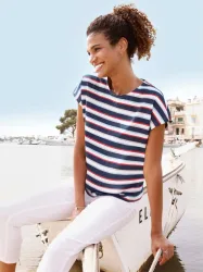 Casual Looks Rundhalsshirt 