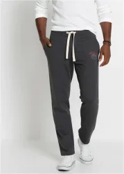 bonprix Jogginghose mit elastischem Bund, mit Kordelzug, regular fit, mit Gesässtasche
