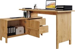 Home affaire Schreibtisch »Liva«, Breite 140-220 cm