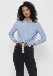 Only, Only - Bluse, langarm, für Damen, Weiss, Größe XS
